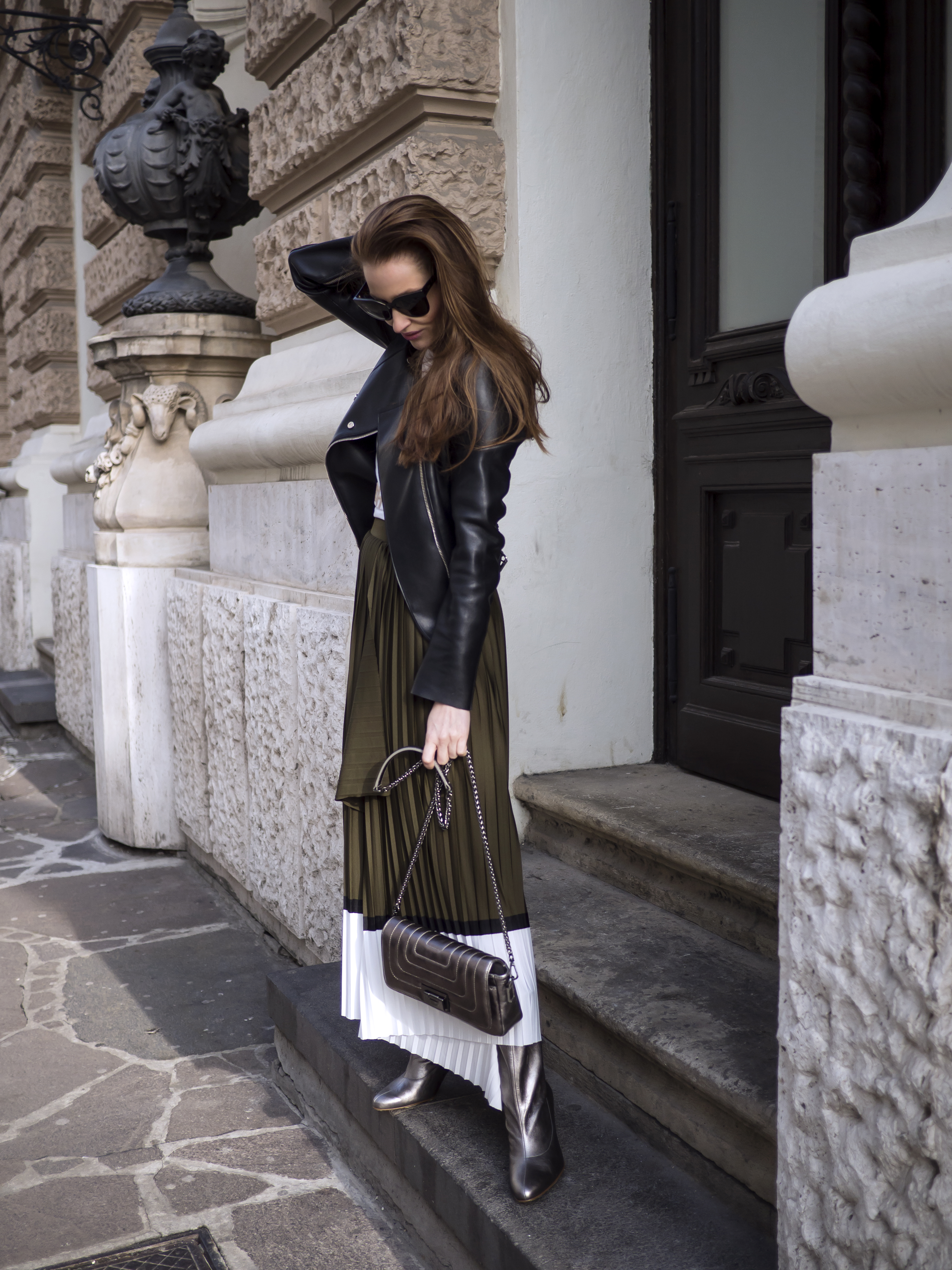 Monika Filipová street style Bratislava H&M - trendy na jar 2018